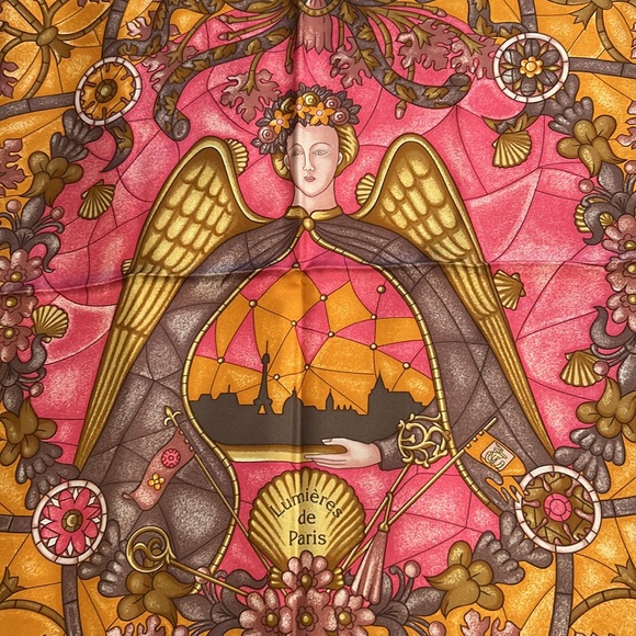 Hermes Lumieres de Paris Silk Scarf, NIB - Picture 6 of 12